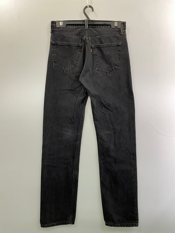 【現状渡し品】【メンズ】 LEVI'S リーバイス 501 99年11月製造 メキシコ製 後染め デニムパンツ メンズ ボトムス ジーンズ ヴィンテージ ジーパン 157-261022-em-51-min サイズ：31×34 カラー：インディゴブラック 万代Net店
