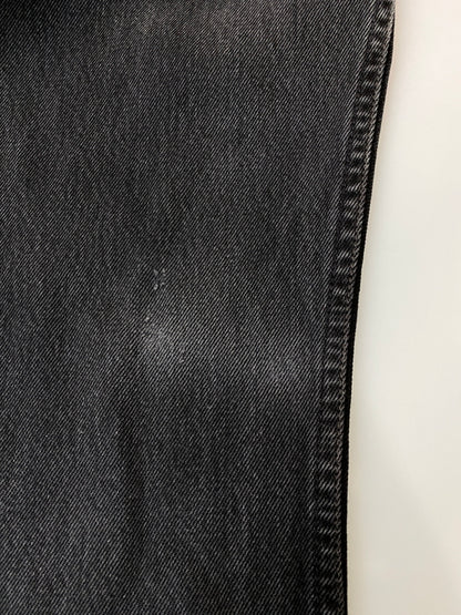 【現状渡し品】【メンズ】 LEVI'S リーバイス 501 99年11月製造 メキシコ製 後染め デニムパンツ メンズ ボトムス ジーンズ ヴィンテージ ジーパン 157-261022-em-51-min サイズ：31×34 カラー：インディゴブラック 万代Net店