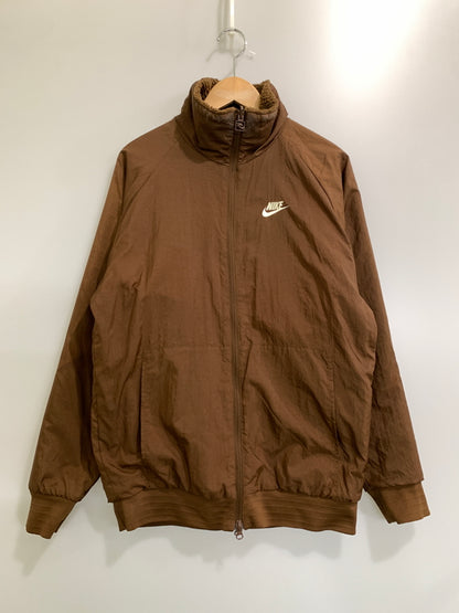 【中古品】【メンズ】 NIKE ナイキ REVERSIBLE BOA JACKET リバーシブル ボアジャケット アウター 148-261023-hu-12-min サイズ：M カラー：ブラウン系 万代Net店