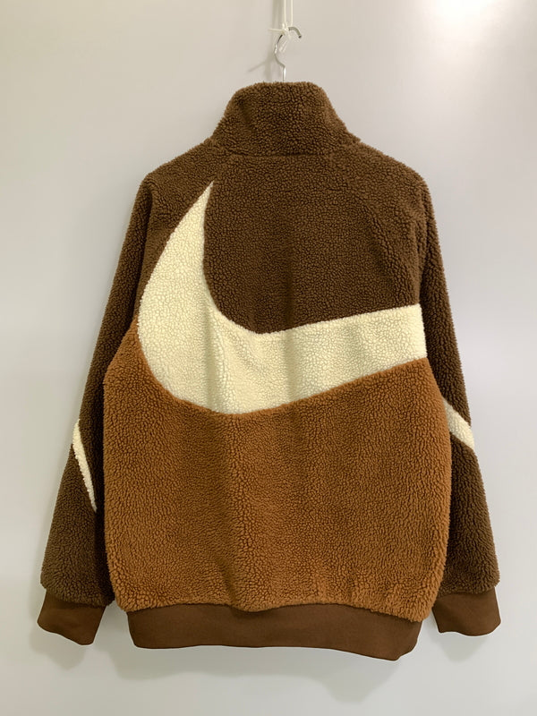 【中古品】【メンズ】 NIKE ナイキ REVERSIBLE BOA JACKET リバーシブル ボアジャケット アウター 148-261023-hu-12-min サイズ：M カラー：ブラウン系 万代Net店
