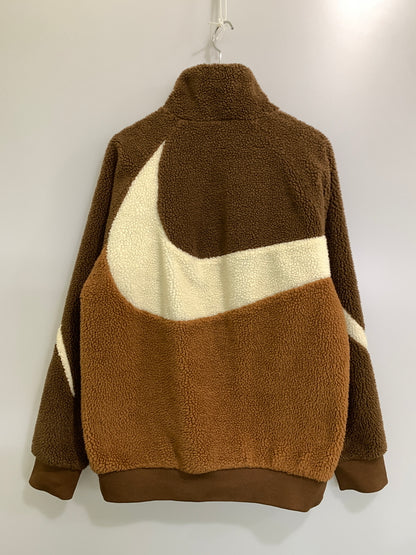 【中古品】【メンズ】 NIKE ナイキ REVERSIBLE BOA JACKET リバーシブル ボアジャケット アウター 148-261023-hu-12-min サイズ：M カラー：ブラウン系 万代Net店