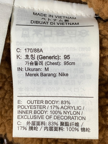 【中古品】【メンズ】 NIKE ナイキ REVERSIBLE BOA JACKET リバーシブル ボアジャケット アウター 148-261023-hu-12-min サイズ：M カラー：ブラウン系 万代Net店