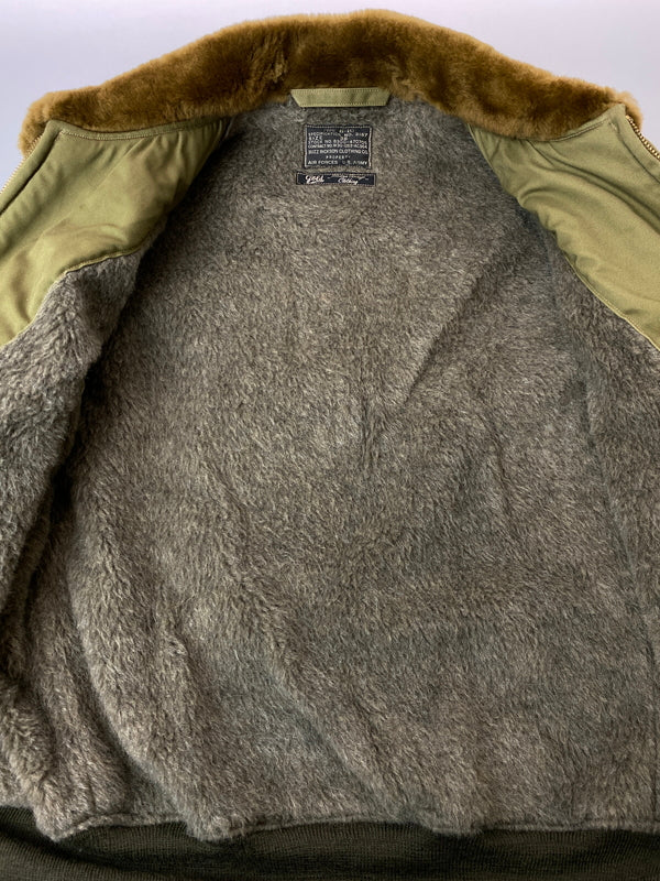 【中古品】【メンズ】 BUZZ RICKSON'S バズリクソンズ B-10 FLIGHT JACKET GL12872 B-10 フライトジャケット メンズ アウター ブルゾン 145-261015-em-03-min サイズ：38 カラー：カーキ 万代Net店