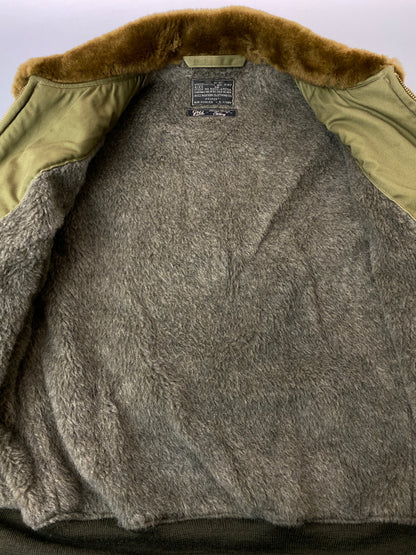 【中古品】【メンズ】 BUZZ RICKSON'S バズリクソンズ B-10 FLIGHT JACKET GL12872 B-10 フライトジャケット メンズ アウター ブルゾン 145-261015-em-03-min サイズ：38 カラー：カーキ 万代Net店