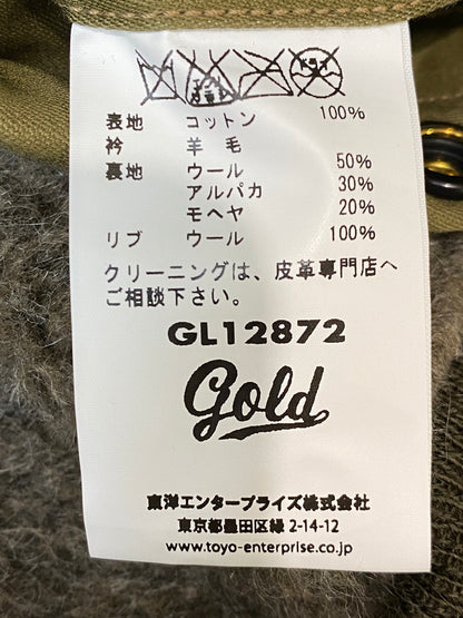 【中古品】【メンズ】 BUZZ RICKSON'S バズリクソンズ B-10 FLIGHT JACKET GL12872 B-10 フライトジャケット メンズ アウター ブルゾン 145-261015-em-03-min サイズ：38 カラー：カーキ 万代Net店