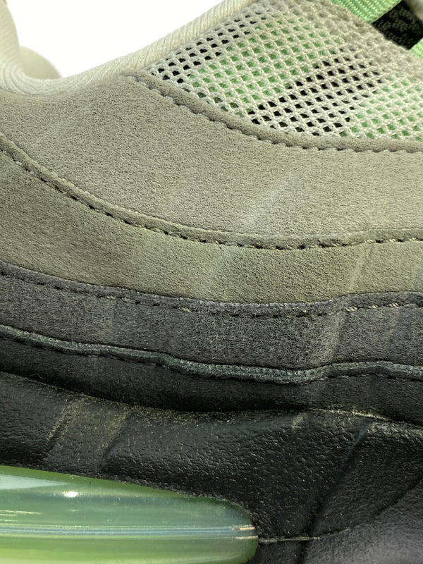 【中古品】【レディース】 NIKE ナイキ AIR MAX 95 BIG BUBBLE HJ5996-005 ウィメンズ エアマックス95 ビッグバブル スニーカー シューズ 166-261018-em-04-min サイズ：24.0cm カラー：ブラック / ホワイト / ミディアム グレー / フレッシュ ミント 万代Net店