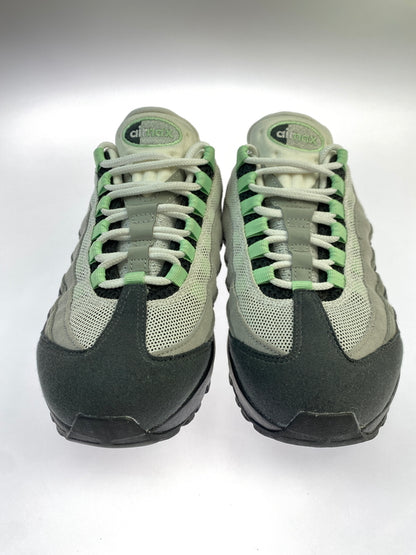 【中古品】【レディース】 NIKE ナイキ AIR MAX 95 BIG BUBBLE HJ5996-005 ウィメンズ エアマックス95 ビッグバブル スニーカー シューズ 166-261018-em-04-min サイズ：24.0cm カラー：ブラック / ホワイト / ミディアム グレー / フレッシュ ミント 万代Net店