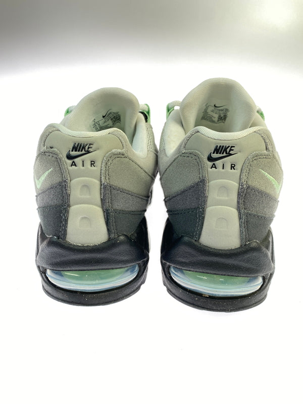 【中古品】【レディース】 NIKE ナイキ AIR MAX 95 BIG BUBBLE HJ5996-005 ウィメンズ エアマックス95 ビッグバブル スニーカー シューズ 166-261018-em-04-min サイズ：24.0cm カラー：ブラック / ホワイト / ミディアム グレー / フレッシュ ミント 万代Net店