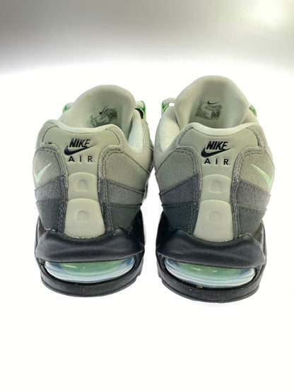 【中古品】【レディース】 NIKE ナイキ AIR MAX 95 BIG BUBBLE HJ5996-005 ウィメンズ エアマックス95 ビッグバブル スニーカー シューズ 166-261018-em-04-min サイズ：24.0cm カラー：ブラック / ホワイト / ミディアム グレー / フレッシュ ミント 万代Net店