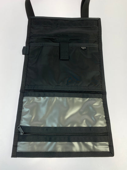 【中古品】【メンズ/レディース】 ANREALAGE アンリアレイジ × PORTER ポーター SHOULDER BAG ショルダーバッグ 吉田カバン コラボ 鞄 188-261025-em-21-min カラー：ブラック 万代Net店