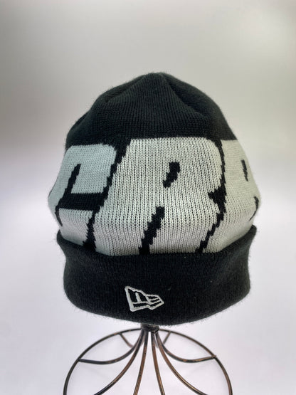 【中古品】【メンズ/レディース】 FCRB エフシー レアル ブリストル × NEW ERA ニューエラ 20AW BIG LOGO BEANIE ビッグ ロゴ ビーニー ニットキャップ 帽子 コラボ 185-261025-em-10-min カラー：ブラック 万代Net店