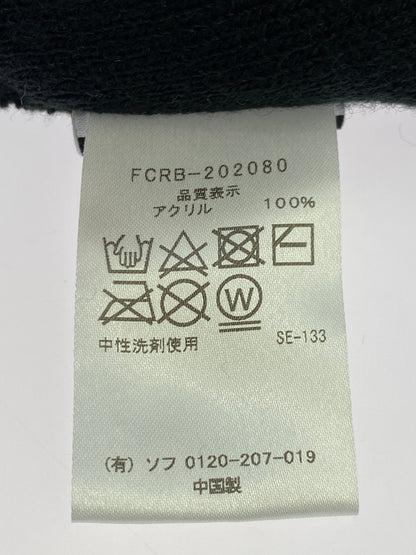 【中古品】【メンズ/レディース】 FCRB エフシー レアル ブリストル × NEW ERA ニューエラ 20AW BIG LOGO BEANIE ビッグ ロゴ ビーニー ニットキャップ 帽子 コラボ 185-261025-em-10-min カラー：ブラック 万代Net店