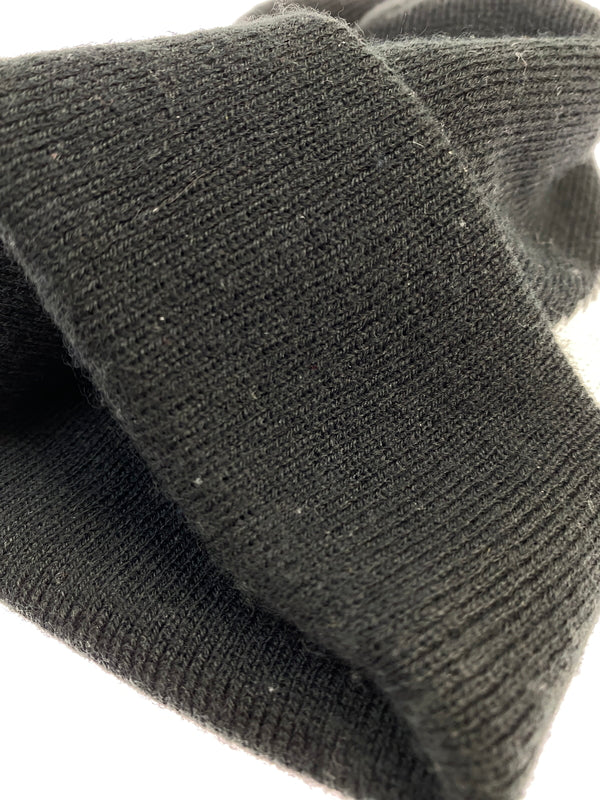 【中古品】【メンズ/レディース】 FCRB エフシー レアル ブリストル × NEW ERA ニューエラ 20AW BIG LOGO BEANIE ビッグ ロゴ ビーニー ニットキャップ 帽子 コラボ 185-261025-em-10-min カラー：ブラック 万代Net店