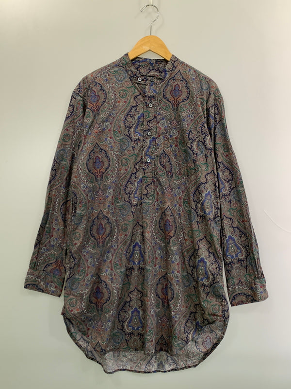 【中古品】【メンズ】 ENGINEERED GARMENTS エンジニアド ガーメンツ 19FW BD PAISEIY SHIRT ボタンダウン ペイズリー シャツ メンズ トップス 長袖シャツ ノーカラー 140-261016-em-55-min サイズ：S カラー：マルチカラー 万代Net店
