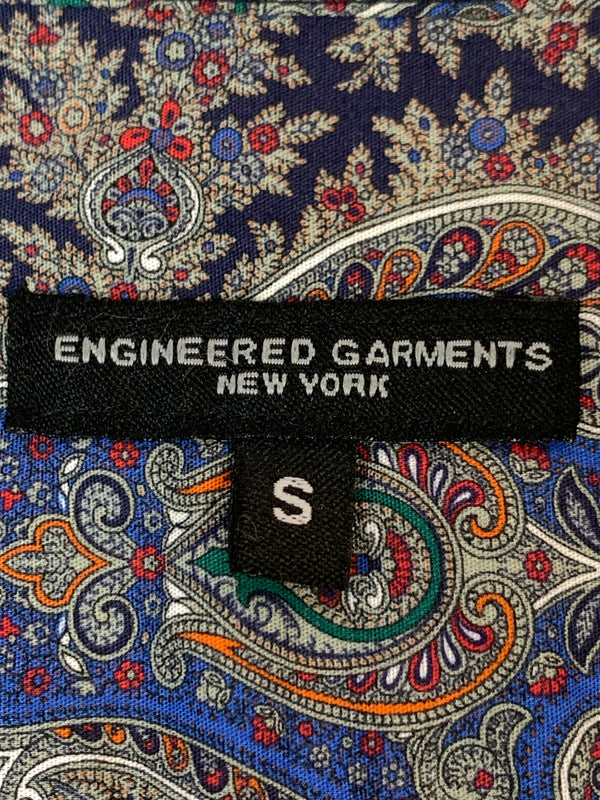 【中古品】【メンズ】 ENGINEERED GARMENTS エンジニアド ガーメンツ 19FW BD PAISEIY SHIRT ボタンダウン ペイズリー シャツ メンズ トップス 長袖シャツ ノーカラー 140-261016-em-55-min サイズ：S カラー：マルチカラー 万代Net店