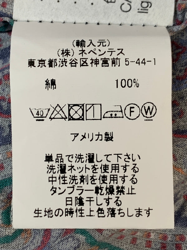 【中古品】【メンズ】 ENGINEERED GARMENTS エンジニアド ガーメンツ 19FW BD PAISEIY SHIRT ボタンダウン ペイズリー シャツ メンズ トップス 長袖シャツ ノーカラー 140-261016-em-55-min サイズ：S カラー：マルチカラー 万代Net店