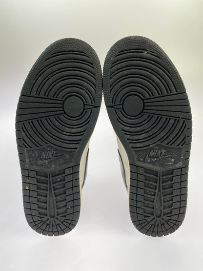 【中古品】【メンズ】 NIKE ナイキ WMNS AIR JORDAN 1 MID BQ6472-061 ウィメンズ エアジョーダン1 ミッド スニーカー メンズ シューズ 靴 160-261018-em-12-min サイズ：27.5cm カラー：Black/Gym Red 万代Net店