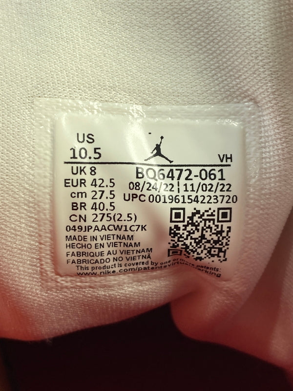 【中古品】【メンズ】 NIKE ナイキ WMNS AIR JORDAN 1 MID BQ6472-061 ウィメンズ エアジョーダン1 ミッド スニーカー メンズ シューズ 靴 160-261018-em-12-min サイズ：27.5cm カラー：Black/Gym Red 万代Net店