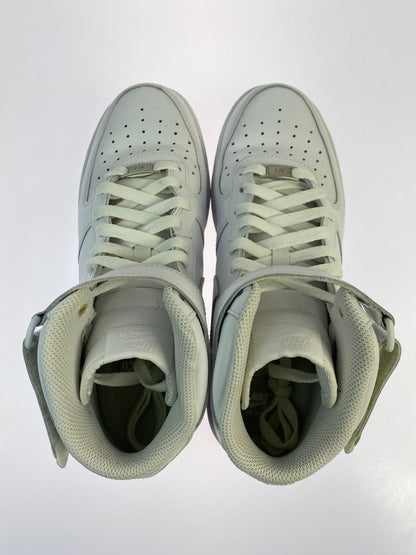 【中古品】【メンズ】 NIKE ナイキ AIR FORCE 1 MID '07 CW2289-111 エアフォース1 ミッド スニーカー メンズ シューズ 靴 160-261018-em-13-min サイズ：27.5cm カラー：WHITE 万代Net店