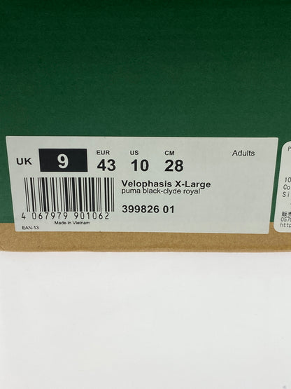 【中古品】【メンズ】 XLARGE エクストララージ × PUMA プーマ VELOPHASIS 399826-01 ベロファシス スニーカー メンズ シューズ 靴 162-261018-em-29-min サイズ：28.0cm カラー：PUMA BLACK CLYDE ROYAL 万代Net店
