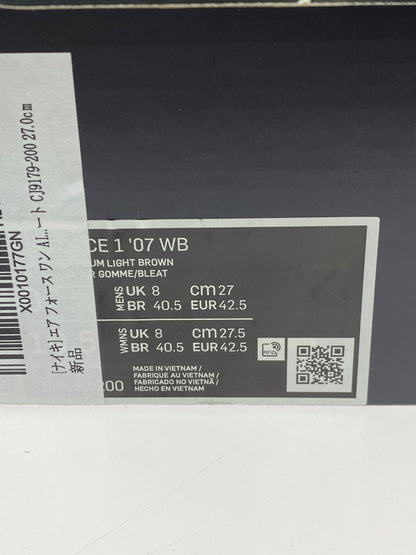 【中古品】【メンズ】 NIKE ナイキ AIR FORCE 1 LOW '07 WB CJ9179-200 エアフォース1 ロー スニーカー メンズ シューズ 靴 160-261018-em-06-min サイズ：27.0cm カラー：FLAX WHEAT 万代Net店