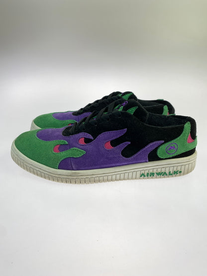 【中古品】【メンズ】 AIRWALK M×M×M エアウォーク マジカルモッシュミスフィッツ FLAME PATTERN SNEAKER AWC0007 フレイム パターン スニーカー メンズ シューズ 162-261018-em-33-min サイズ：27.0cm カラー：マルチカラー 万代Net店