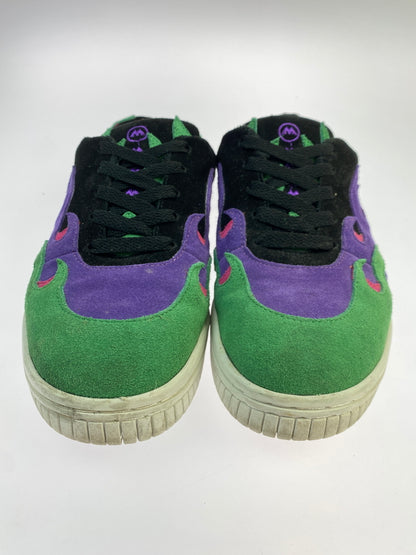 【中古品】【メンズ】 AIRWALK M×M×M エアウォーク マジカルモッシュミスフィッツ FLAME PATTERN SNEAKER AWC0007 フレイム パターン スニーカー メンズ シューズ 162-261018-em-33-min サイズ：27.0cm カラー：マルチカラー 万代Net店