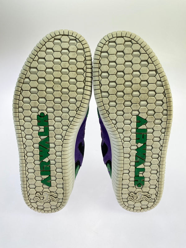 【中古品】【メンズ】 AIRWALK M×M×M エアウォーク マジカルモッシュミスフィッツ FLAME PATTERN SNEAKER AWC0007 フレイム パターン スニーカー メンズ シューズ 162-261018-em-33-min サイズ：27.0cm カラー：マルチカラー 万代Net店