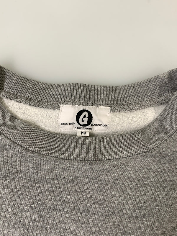 【中古品】【メンズ】 GOOD ENOUGH グッドイナフ 17SS BIG E SWEATSHIRT ビッグ E スウェット シャツ メンズ トップス トレーナー 142-261016-em-50-min サイズ：M カラー：グレー 万代Net店