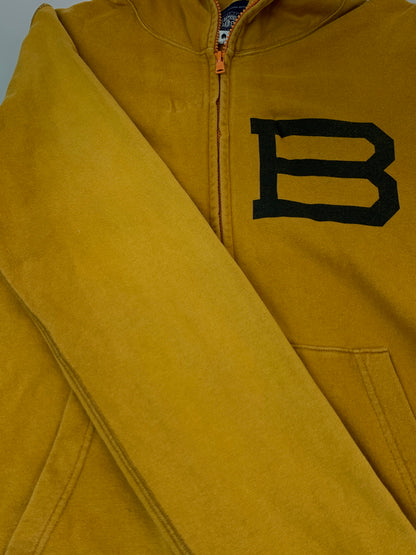 【現状渡し品】【メンズ】 A BATHING APE アベイシングエイプ ZIP UP HOODIE ジップアップ フーディ メンズ フルジップ パーカー 長袖 142-261022-em-21-min サイズ：M カラー：マスタードイエロー 万代Net店