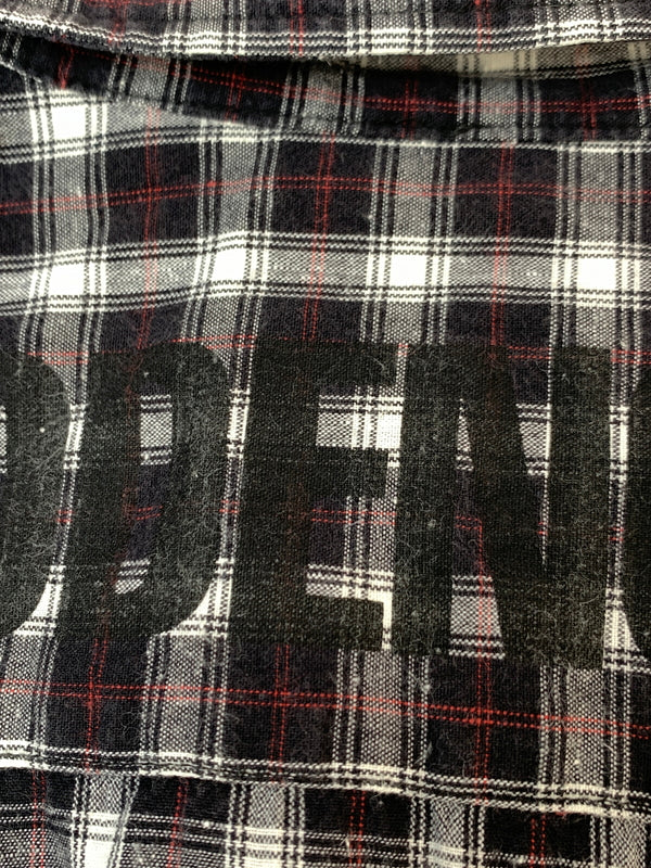 【中古品】【メンズ】 GOOD ENOUGH グッドイナフ CHECK SHIRT チェック 長袖シャツ メンズ トップス 142-261022-em-18-min サイズ：M カラー：ブラック系 万代Net店