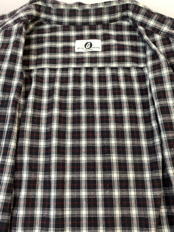【中古品】【メンズ】 GOOD ENOUGH グッドイナフ CHECK SHIRT チェック 長袖シャツ メンズ トップス 142-261022-em-18-min サイズ：M カラー：ブラック系 万代Net店