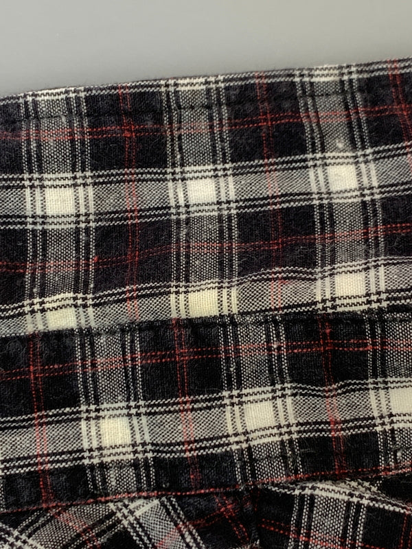 【中古品】【メンズ】 GOOD ENOUGH グッドイナフ CHECK SHIRT チェック 長袖シャツ メンズ トップス 142-261022-em-18-min サイズ：M カラー：ブラック系 万代Net店