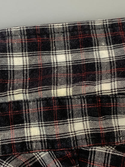 【中古品】【メンズ】 GOOD ENOUGH グッドイナフ CHECK SHIRT チェック 長袖シャツ メンズ トップス 142-261022-em-18-min サイズ：M カラー：ブラック系 万代Net店