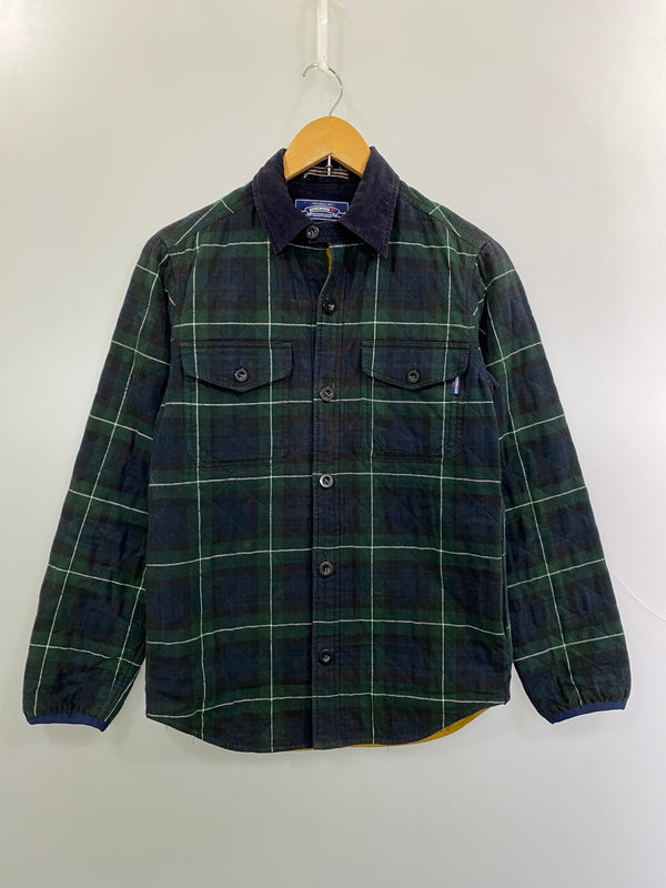 【中古品】【メンズ】 GOOD ENOUGH グッドイナフ QUILTING JACKET キルティング ジャケット メンズ アウター 中綿 142-261016-em-24-min サイズ：S カラー：グリーン系 万代Net店