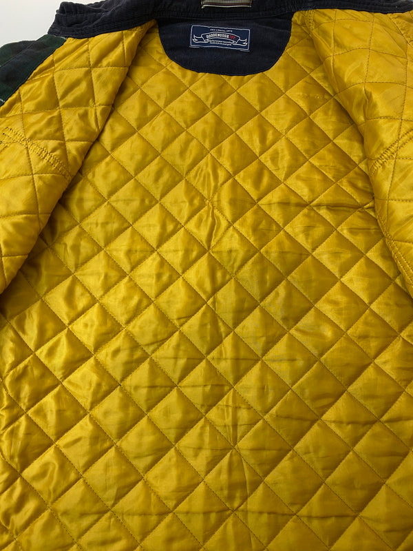 【中古品】【メンズ】 GOOD ENOUGH グッドイナフ QUILTING JACKET キルティング ジャケット メンズ アウター 中綿 142-261016-em-24-min サイズ：S カラー：グリーン系 万代Net店