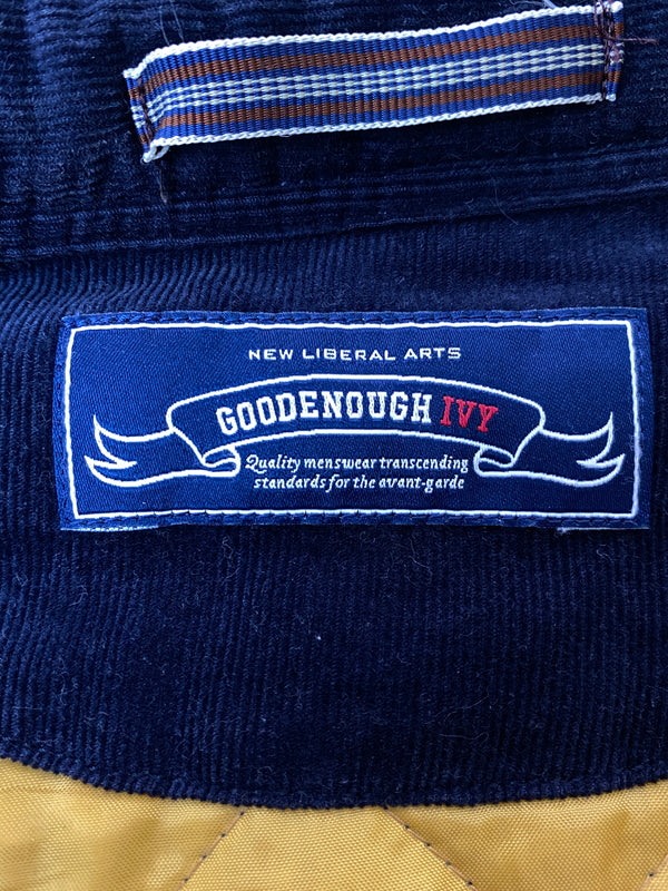 【中古品】【メンズ】 GOOD ENOUGH グッドイナフ QUILTING JACKET キルティング ジャケット メンズ アウター 中綿 142-261016-em-24-min サイズ：S カラー：グリーン系 万代Net店