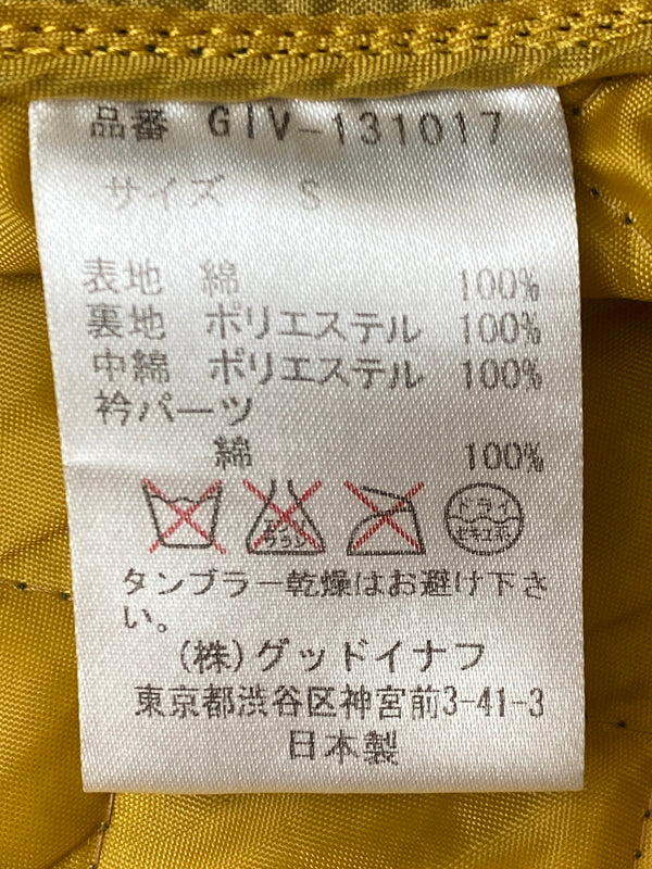 【中古品】【メンズ】 GOOD ENOUGH グッドイナフ QUILTING JACKET キルティング ジャケット メンズ アウター 中綿 142-261016-em-24-min サイズ：S カラー：グリーン系 万代Net店