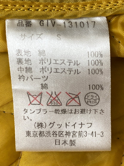 【中古品】【メンズ】 GOOD ENOUGH グッドイナフ QUILTING JACKET キルティング ジャケット メンズ アウター 中綿 142-261016-em-24-min サイズ：S カラー：グリーン系 万代Net店