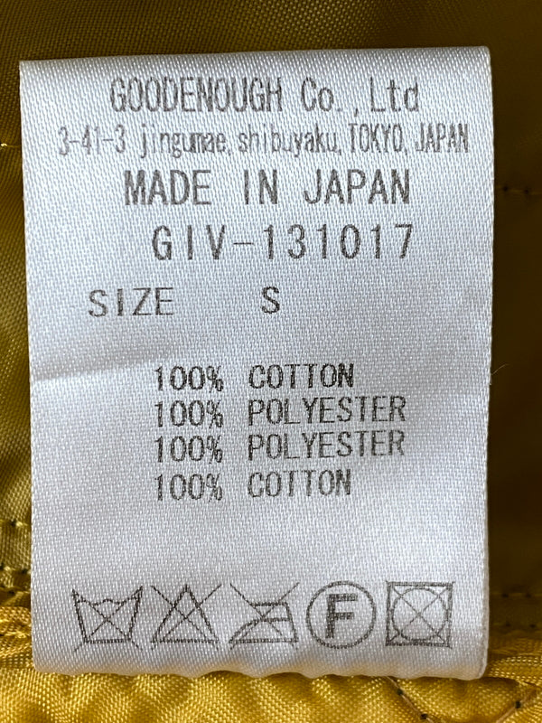 【中古品】【メンズ】 GOOD ENOUGH グッドイナフ QUILTING JACKET キルティング ジャケット メンズ アウター 中綿 142-261016-em-24-min サイズ：S カラー：グリーン系 万代Net店