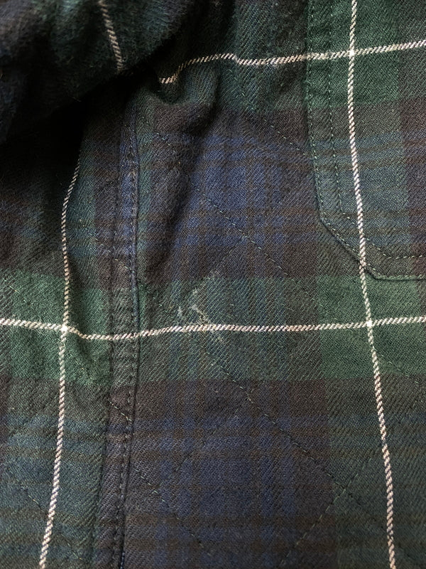 【中古品】【メンズ】 GOOD ENOUGH グッドイナフ QUILTING JACKET キルティング ジャケット メンズ アウター 中綿 142-261016-em-24-min サイズ：S カラー：グリーン系 万代Net店