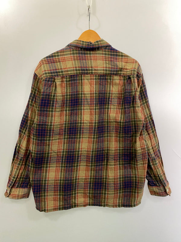 【中古品】【メンズ】 FINESSE フィネス CHECK SHIRT チェック シャツ メンズ 長袖シャツ トップス 142-261016-em-23-min サイズ：S カラー：マルチカラー 万代Net店