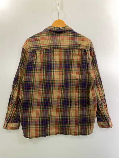 【中古品】【メンズ】 FINESSE フィネス CHECK SHIRT チェック シャツ メンズ 長袖シャツ トップス 142-261016-em-23-min サイズ：S カラー：マルチカラー 万代Net店