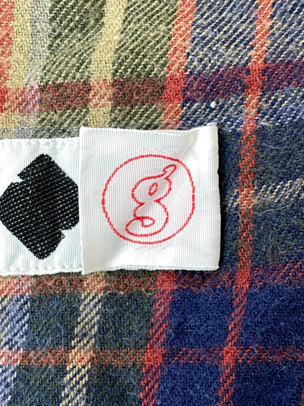 【中古品】【メンズ】 FINESSE フィネス CHECK SHIRT チェック シャツ メンズ 長袖シャツ トップス 142-261016-em-23-min サイズ：S カラー：マルチカラー 万代Net店