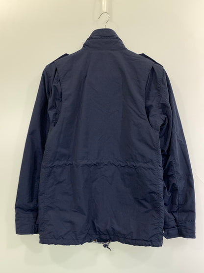 【中古品】【メンズ】 A BATHING APE アベイシングエイプ M-65 MILITARY JACKET ミリタリージャケット メンズ アウター 上着 142-261020-em-78-min サイズ：S カラー：ネイビー 万代Net店