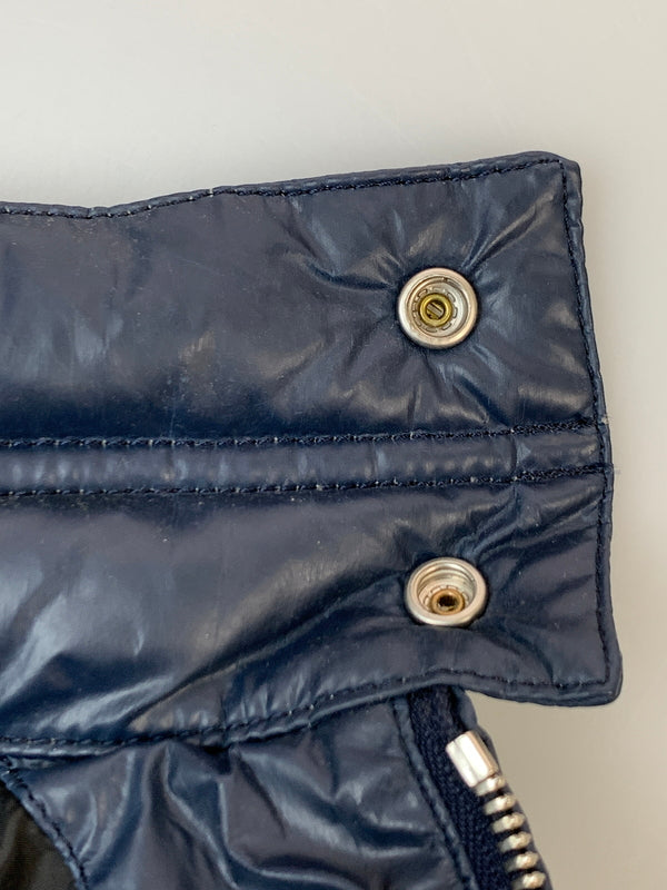 【中古品】【メンズ】 A BATHING APE アベイシングエイプ DOWN VEST ダウン ベスト メンズ アウター 142-261022-em-20-min サイズ：XXS カラー：ネイビー 万代Net店