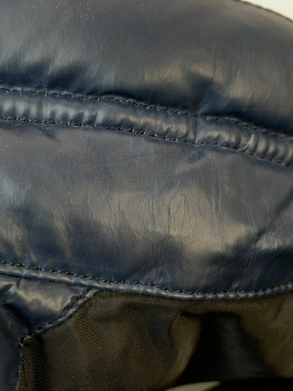 【中古品】【メンズ】 A BATHING APE アベイシングエイプ DOWN VEST ダウン ベスト メンズ アウター 142-261022-em-20-min サイズ：XXS カラー：ネイビー 万代Net店