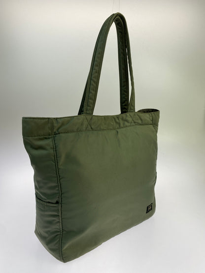 【現状渡し品】【メンズ/レディース】 PORTER ポーター CREAM TOTE BAG クリーム トート バッグ ナイロン 吉田カバン 188-261025-em-20-min カラー：カーキ 万代Net店