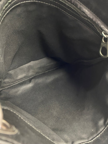 【現状渡し品】【レディース】 BOTTEGA VENETA ボッテガヴェネタ イントレチャート ショルダーバッグ レザー 編み込み 斜めがけ 鞄 カバン 180-261025-em-16-min カラー：ブラック 万代Net店