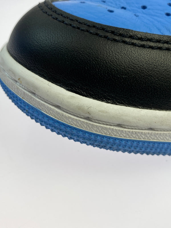 【中古品】【メンズ】 NIKE ナイキ AIR JORDAN 1 RETRO HIGH OG "UNIVERSITY BLUE" DZ5485-400 エア ジョーダン ワン レトロ ハイ オージー ユニバーシティブルー 160-261017-KS-29-min サイズ：27.5cm US9.5 カラー：ブルー/ブラック/ホワイト 万代Net店